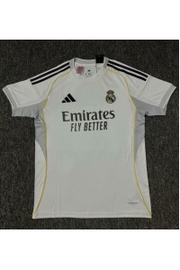 Real Madrid Fotballdrakt Hjemme Klær 2025-26 Korte ermer